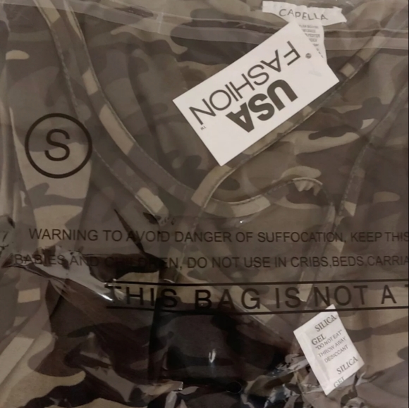 Small Capella Ruched Camouflage Short Sleeve Bodycon Mini Dress - Picture 7 of 10